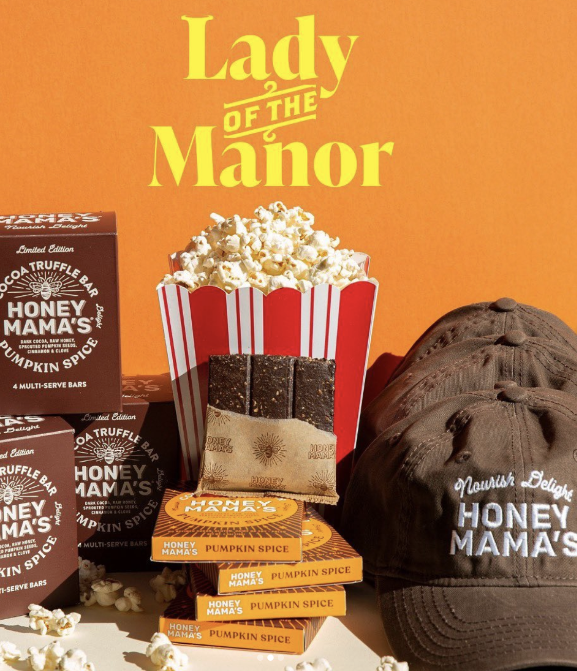 HONEY MAMA'S — Multi-touchpoint campaign in partnership with Justin Long for the release of his film Lady of the Manor — photo 1 of 4