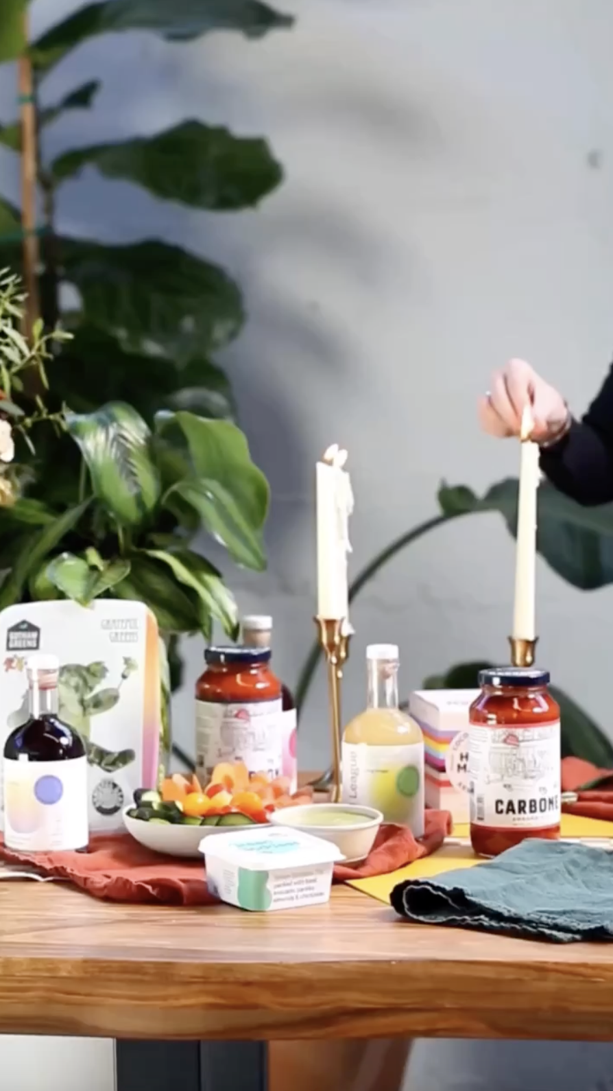 Honey Mama's — Dinner party giveaway with Carbone, Acid League, and Gotham Greens and Cappello's
